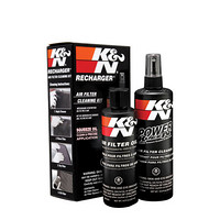 K&N KN高流量风格清洗护理油套装冬菇头套件空气滤芯清洗剂喷射型清洗套装