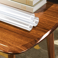 冰阳（sunice) 家具水晶贴膜 实木餐桌家具防刮耐磨透明保护膜 加厚7mil亮光透明 可包边 0.9x5米