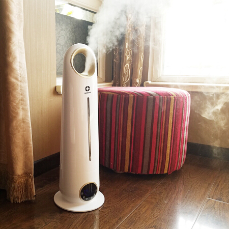 净享（pureenjoy）落地空气加湿器 家用大容量空调智能办公室卧室客厅孕妇婴儿可用静音 香槟金-电脑遥控版