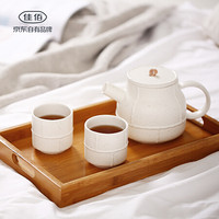 佳陶瓷茶杯茶壶 5件套