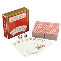 御圣 纸牌麻将家用麻将牌扑克麻将便携式配送两颗骰子