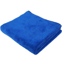 SUOTJIF 硕基 高品质超细纤维洗车毛巾吸水毛巾40*40cm 蓝色 汽车用品