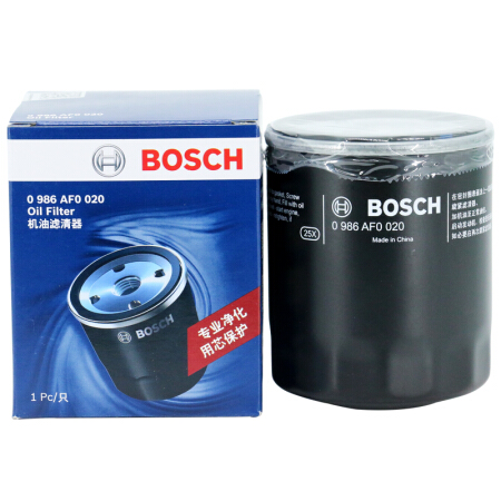 BOSCH 博世 机油滤芯机滤清器AF0020适配马自达6福特蒙迪欧奔腾B70路虎等