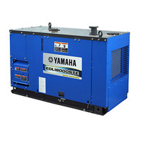 雅马哈（YAMAHA）原厂四冲程柴油发电机组 静音型厢式 单相三相两用 电启动额定18KVA 标配EDL18000STE 1台