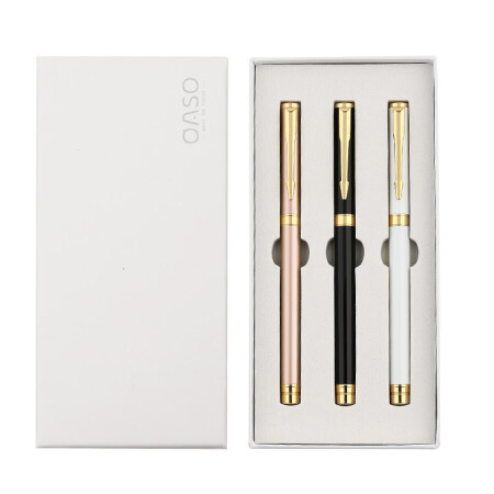 OASO 优尚 S8 钢笔 3支礼盒装（0.38+0.5+0.7）
