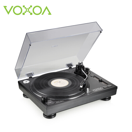 锋梭 VOXOA T60LP黑胶唱片机 直驱式留声机复古仿古 HIFI电唱机 Scratch DJ打碟机