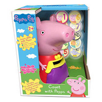 小猪佩奇（Peppa Pig）儿童玩具男孩女孩早教机有声游戏机启蒙益智玩具英文发声幼儿宝宝学习机玩具PP11