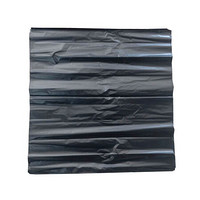 日兴（RIXING）黑色平口垃圾袋 45*48cm 塑料垃圾袋 500个 青