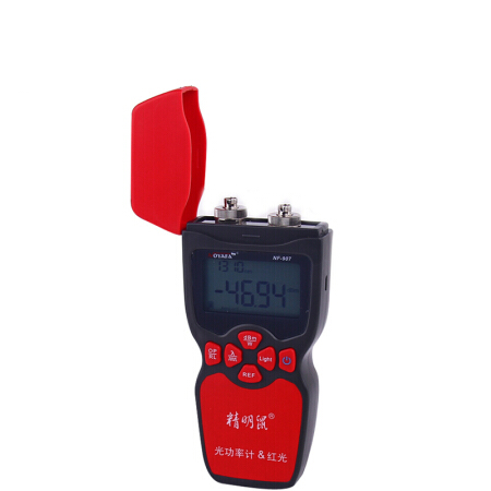 精明鼠（NOYAFA）光功率计 红光笔一体机 NF-907 光纤测试仪 网线测试器测线仪检测器