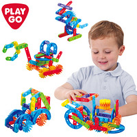 PLAYGO贝乐高儿童玩具积木拼装玩具男孩女孩玩具拼插积木墙兼容乐高积木桌多功能学习 9630