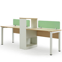 金海马（kinhom）职员办公桌 现代简约员工桌 2人工作位 电脑桌组合同向两人位 7288-7822
