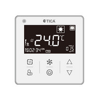 天加 TICA 中央空调 风管机天花机 线控器 触摸按键TMC370A