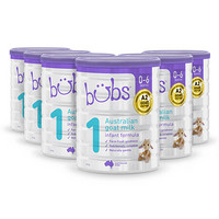 澳洲原装进口 Bubs(贝儿) A2蛋白质 婴儿配方羊奶粉 1段(0-6月) 800g/罐*6罐