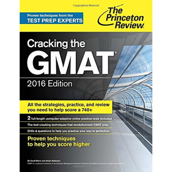 Cracking the GMAT with 2 Computer-Adaptive Practice Tests, 2016 Edition