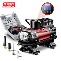 非常爱车 Fei chang ai che 便携式单杠充气泵 可预设 数控 12V 打气泵 1381D2-T