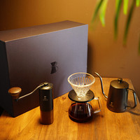 TIMEMORE 泰摩 栗子手冲咖啡壶套装礼盒 手冲壶+咖啡滤杯+磨豆机等7件全套咖啡器具