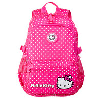 凯蒂猫（Hello Kitty）小学生书包女 1-3-6年级休闲女童可爱卡通减负透气背包
