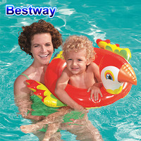 Bestway百适乐 儿童充气游泳圈宝宝3-6岁戏水玩具腋下鹦鹉泳圈 自驾游装备36128