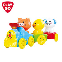 PLAYGO贝乐高音乐玩具大号音乐火车头玩具车小火车塑料火车模型套装 儿童早教玩具 女孩男孩玩具礼物2815