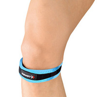 赞斯特 ZAMST JK-Band髌骨带 保护髌骨膝盖护膝跑步马拉松骑车球类跳跃运动护具(1只装)蓝色M码