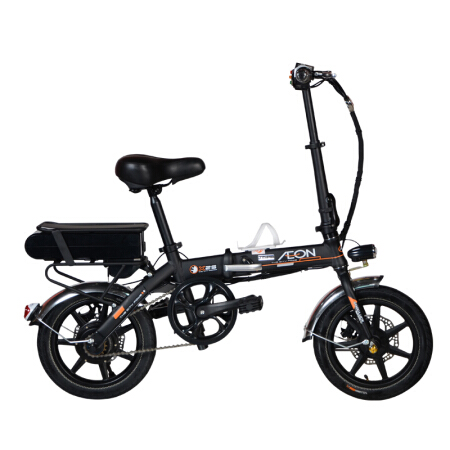 台派（TOIPO）48V12A电动自行车折叠电动滑板车锂电池电动车助力车成人电瓶车代驾单车黑色惠业款