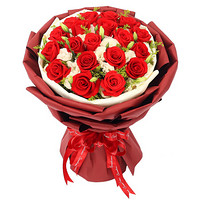 钟爱 19朵红玫瑰花束 鲜花速递全国同城花店送花