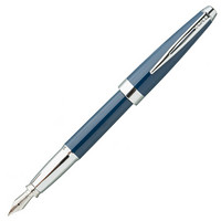 高仕（CROSS）钢笔 AVENTURA/绅雅系列 商务办公简约时尚 天空蓝F尖 AT0156-2FS