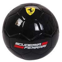 法拉利（Ferrari）足球5号比赛训练皮球户外运动用品礼物球PU材料耐磨黑色F665
