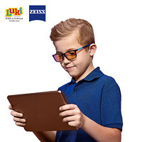 蔡司（zeiss）鲁奇镜架 儿童防蓝光眼镜LK1923 C2 8-12岁女童 抗疲劳抗蓝光眼镜 预防手机 平板 电视游戏眼镜