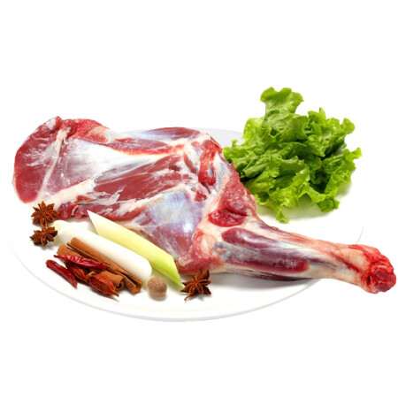 杞乐康 盐池滩羊肉 羊前腿1500g/袋 羔羊羊前腿烧烤食材羊肉生鲜
