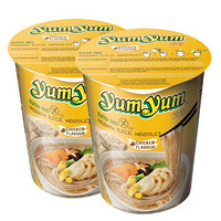 泰国进口 养养牌（yumyum）鸡味方便米线 （组合装）63g*2杯  米线