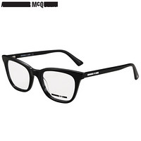 麦昆(McQ)眼镜框女 镜架 透明镜片黑色镜框MQ0194O 001 50mm