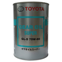 丰田(TOYOTA) 汽车用品4S店原厂配件差速器油齿轮油前后桥油GL-5 75W-90 1L 普拉多兰德酷路泽部分适用