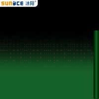 冰阳（sunice) SH2FGIM法纱装饰膜绿色圆点渐变玻璃贴 单向 高1.83米x宽1米(拍多件发连续宽度)