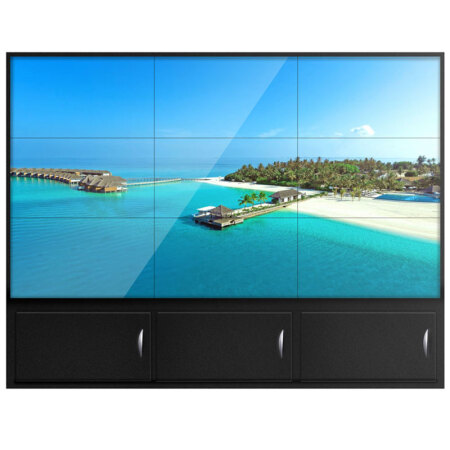 鼎创视界 DCSJ液晶拼接屏液压前维护机柜双排落地支架或安装费（请咨询客服后下单）