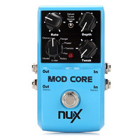Nux 电吉他效果器 周边单块效果器 吉他数字单块效果器 MOD CORE 蓝色
