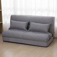 花道（HUADAO）懒人沙发 简易沙发床两用可拆洗 HD-04 1.2米灰色