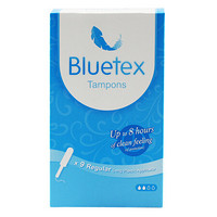 蓝宝丝Bluetex 长导管卫生棉条（无香型）普通流量9支/盒 导管式内置棉条 德国进口