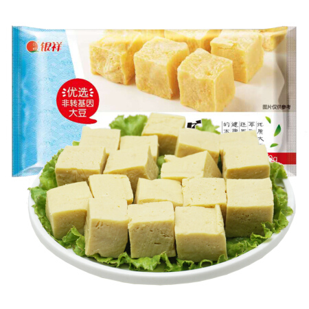 聚怀斋 银祥原浆冻豆腐350g 冷冻冻豆腐