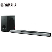 雅马哈（Yamaha）YAS-408 音响 家庭影院回音壁 3D环绕声 4K 5.1客厅电视音响 无线低音炮 支持无线环绕 银色