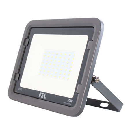 佛山照明（FSL）LED泛光灯大功率户外防水投光灯广告牌射灯庭院草坪亮化洗墙灯50W白光FG108