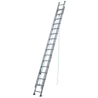 稳耐 家用梯 铝合金两节延伸梯8.8米工业级可拉伸安全直梯工程梯 美国进口品牌  D1232-2