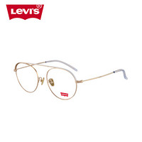 李维斯（Levi's）眼镜框时尚大框近视眼镜男女款超轻金色镜框光学镜架 LS05270 C03 53mm