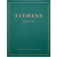 趁早常春藤系列100天挑战表单 自填日期打卡计划学习健身阅读感恩自律打卡清单-100天健身挑战