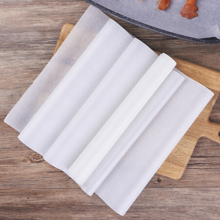 厨美 10米*30CM油纸硅油纸牛油纸烤盘纸 烤箱用烘焙用纸 加厚双面硅油纸10米单卷