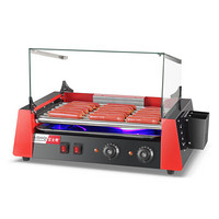 艾士奇（AISHIQI）ASQ-007 商用烤肠机烤香肠机热狗机全自动烤火腿肠机器 7管高档烤漆款