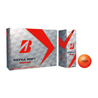 普利司通 高爾夫球兩層雙層彩球EXTRA SOFT Orange 橙色1盒