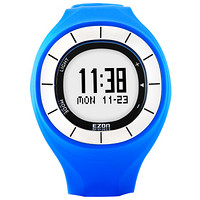宜准 EZON 电子表运动表户外手表男女表防水手表运动手表T028 B17蓝色