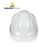 代尔塔（DELTAPLUS）102106 经典M型 ABS 增强版安全帽 白色 1个 定制款