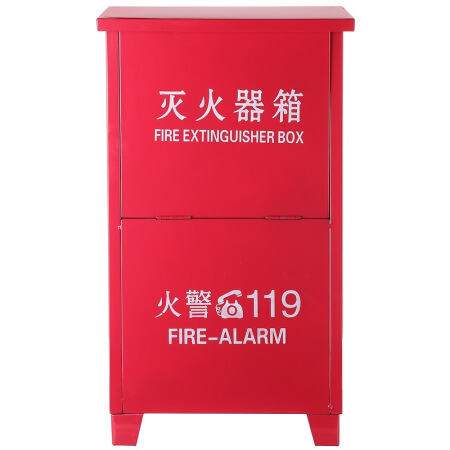 shenlong 神龙 灭火器箱加厚型 消防箱 可放置3/4/5公斤干粉灭火器 2/3L水基型灭火器两具 SL52A型 消防器材